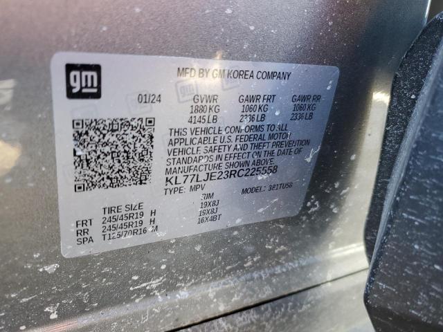 2024 CHEVROLET TRAX 2RS - KL77LJE23RC225558
