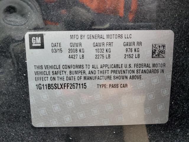 2015 CHEVROLET MALIBU LS - 1G11B5SLXFF267115