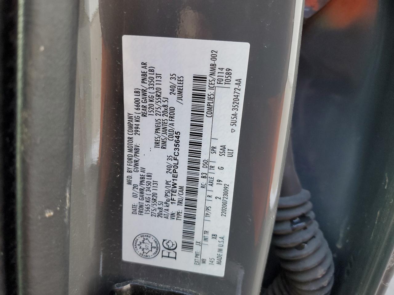 FORD F-150 SUPERCREW