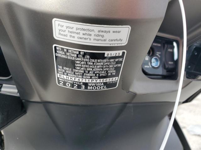 2023 HONDA PCX 150 - RLHKF4711PY100584