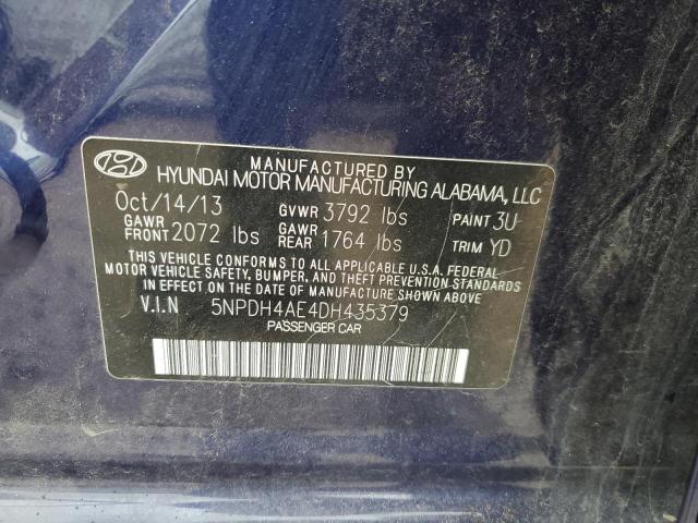2013 HYUNDAI ELANTRA GL - 5NPDH4AE4DH435379