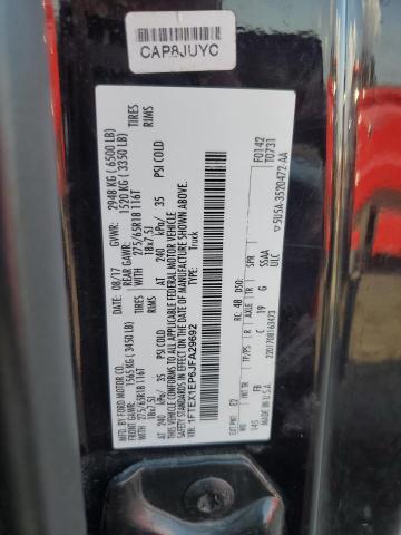 2018 FORD F150 SUPER - 1FTEX1EP6JFA29692