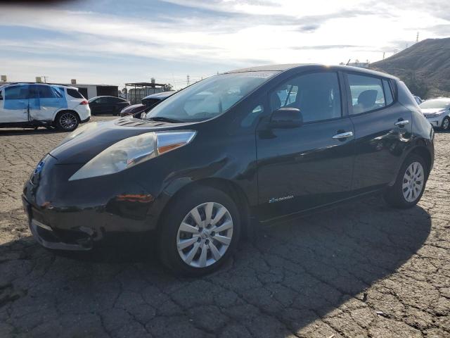 NISSAN LEAF S 2016 black  electric 1N4AZ0CP0GC302373 photo #1