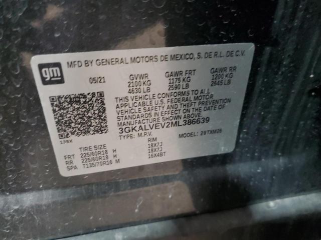 2021 GMC TERRAIN SL - 3GKALVEV2ML386639