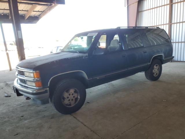 CHEVROLET SUBURBAN K 1995 blue  gas 1GNFK16K9SJ333918 photo #1