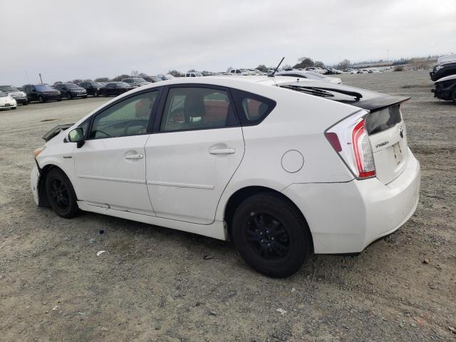 TOYOTA PRIUS 2012 white hatchbac hybrid engine JTDKN3DU3C5458003 photo #3