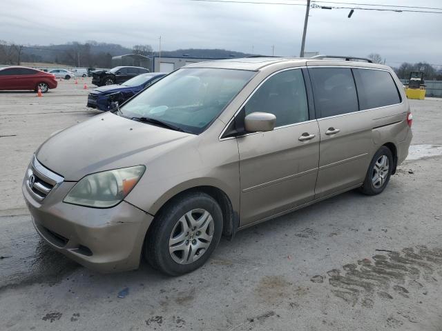 HONDA ODYSSEY EX 2006 gold sports v gas 5FNRL38776B057372 photo #1