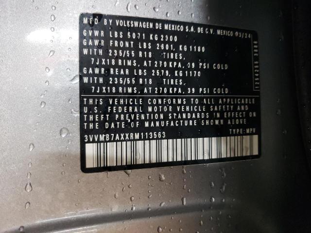 2024 VOLKSWAGEN TIGUAN SE - 3VVMB7AXXRM113563