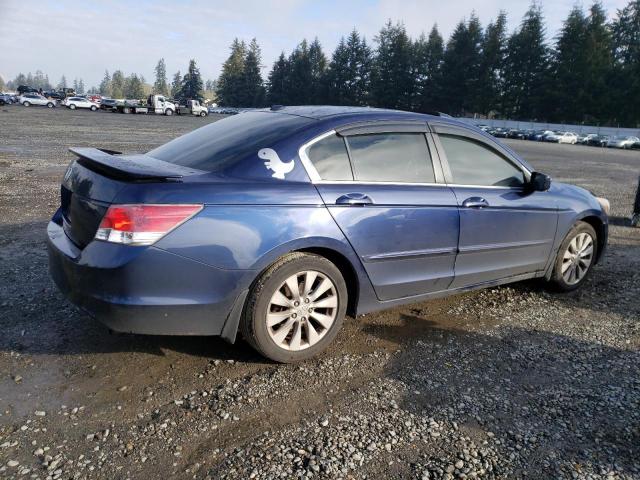 HONDA ACCORD EXL 2009 blue  gas 1HGCP268X9A092650 photo #4