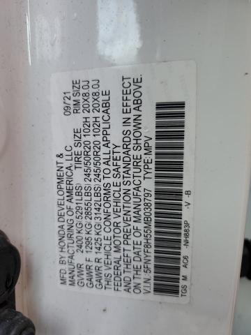 2021 HONDA PASSPORT E - 5FNYF8H55MB038797