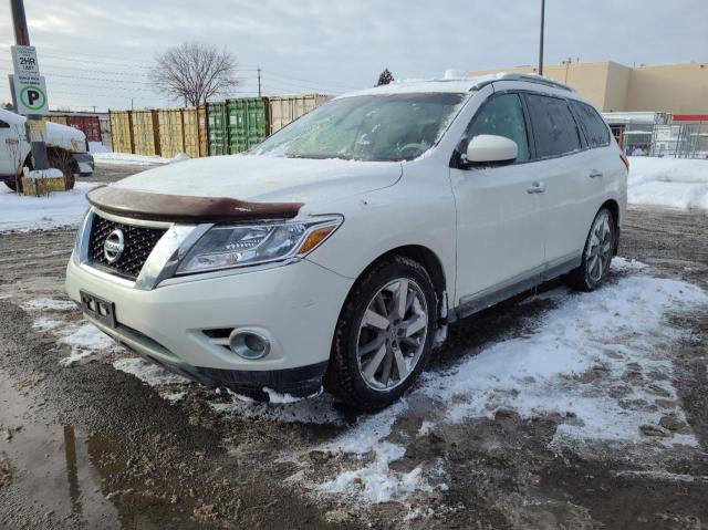 NISSAN PATHFINDER 2014 white 4dr spor gas 5N1AR2MM9EC626358 photo #3