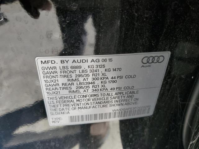 wa1dgafe3fd029266 - 2015 Audi q7 prestige - #46362965