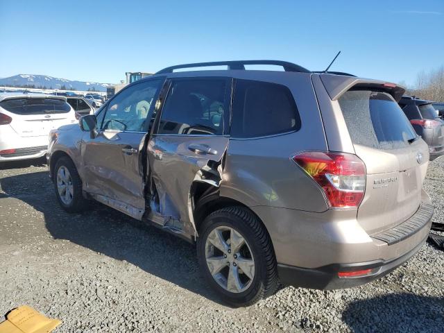 SUBARU FORESTER 2 2015 tan  gas JF2SJAHC4FH518277 photo #3