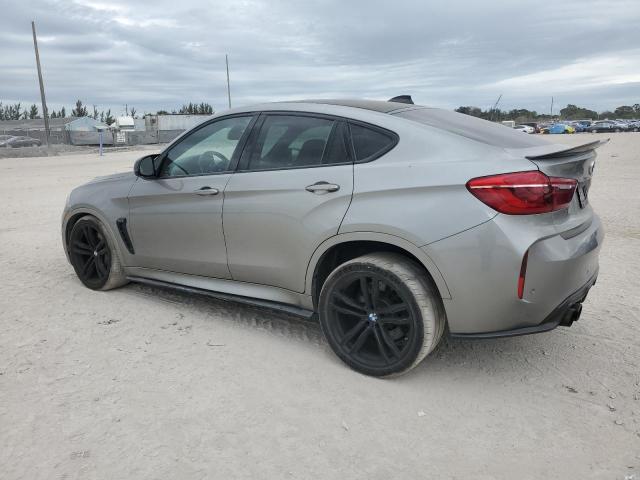 BMW X6 M 2015 gray 4dr spor gas 5YMKW8C54F0R42792 photo #3