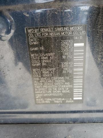 2015 NISSAN ROGUE S KNMAT2MV0FP552370