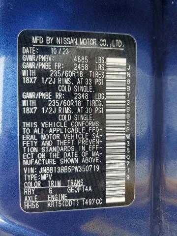 2023 NISSAN ROGUE SV - JN8BT3BB5PW350719