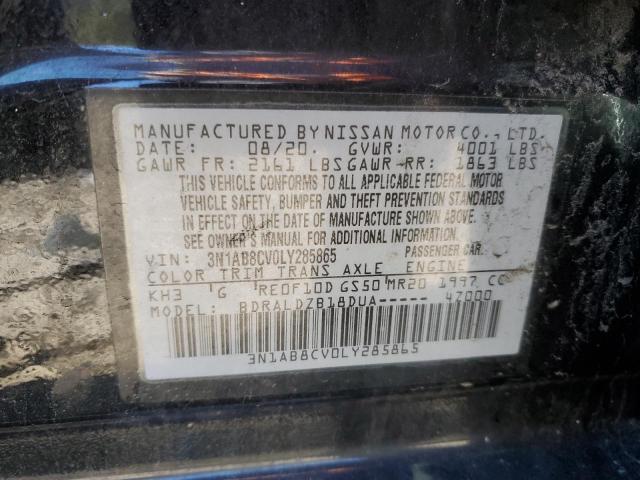 2020 NISSAN SENTRA SV - 3N1AB8CV0LY285865