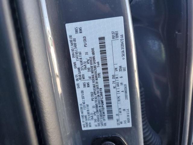 2021 FORD F150 SUPER - 1FTEW1EP0MFC36019