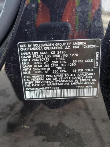 2021 VOLKSWAGEN ATLAS CROS - 1V2AC2CA6MC210262