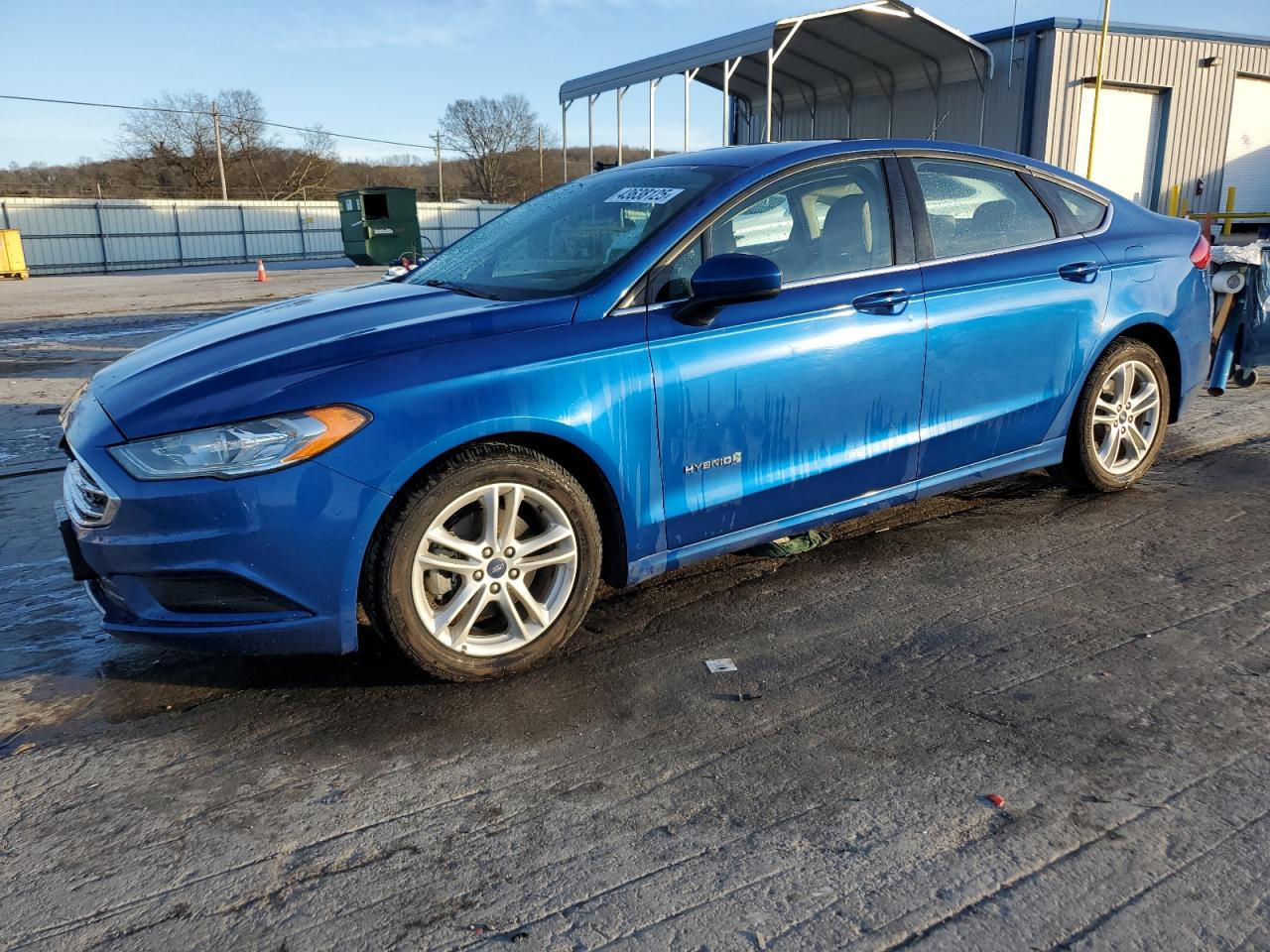 3FA6P0UU5JR122377 FORD FUSION S H 2018
