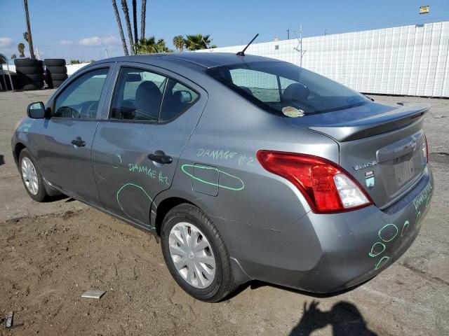 NISSAN VERSA S 2014 gray  gas 3N1CN7AP9EL805298 photo #3