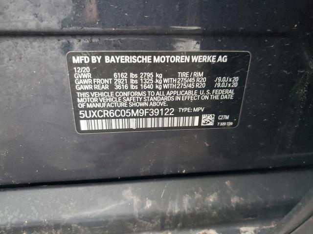 2021 BMW X5 XDRIVE4 - 5UXCR6C05M9F39122