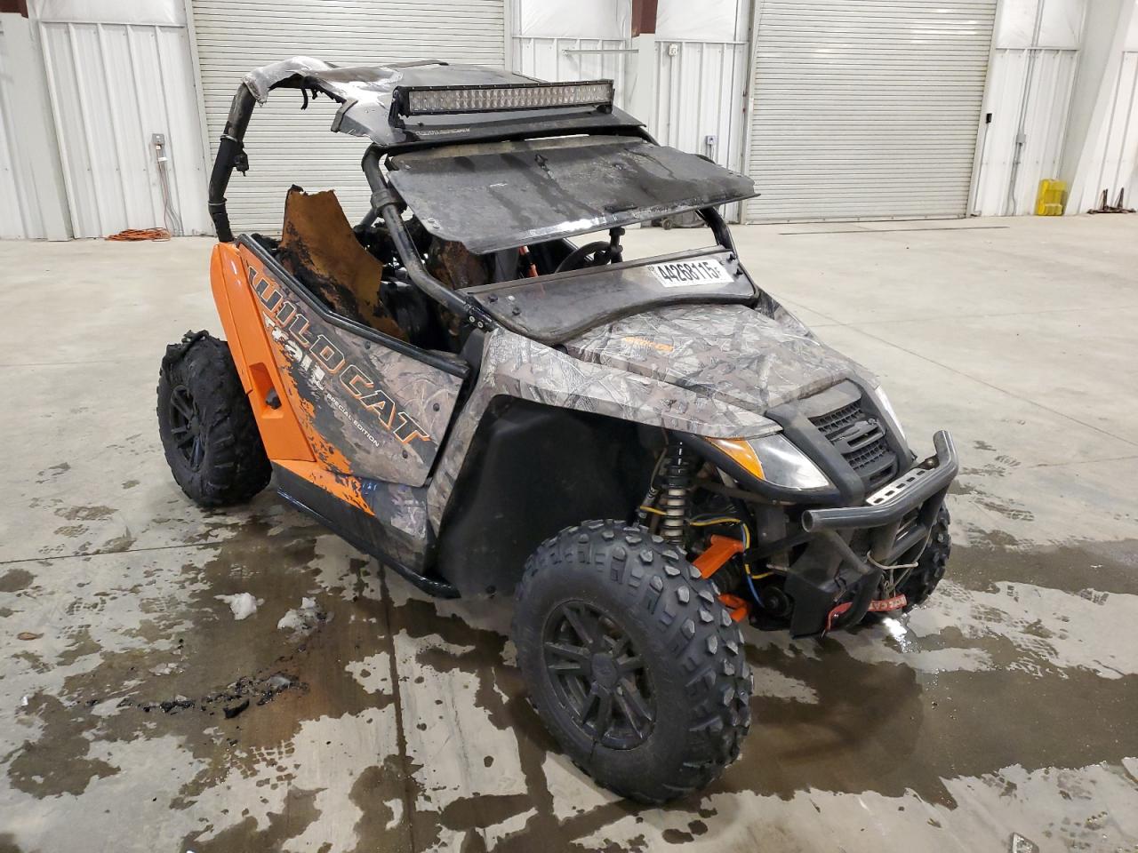  Salvage Arctic Cat Wild Cat