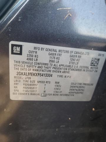 2015 GMC TERRAIN SL - 2GKALMEKXF6413304