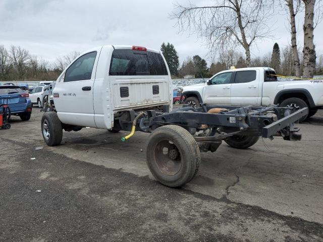 DODGE RAM 2500 S 2007 white pickup diesel 3D7KS26A57G808824 photo #3