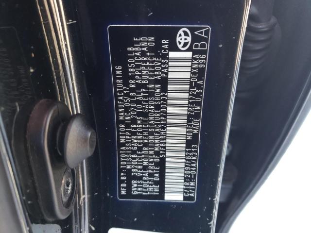 2017 TOYOTA COROLLA L - 5YFBURHE7HP700732