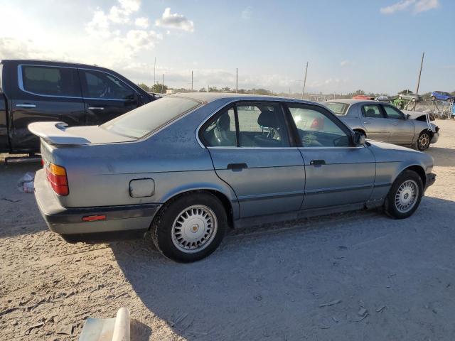 BMW 525 I AUTO 1990 blue  gas WBAHC2304LBE25473 photo #4