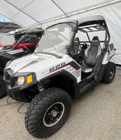 POLARIS RZR 800 EP 2014 white all terr gas 4XAVH7EA9EF355107 photo #3