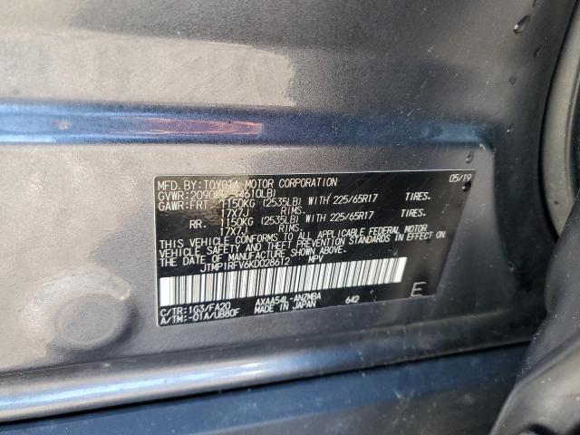 2019 TOYOTA RAV4 XLE - JTMP1RFV6KD028612