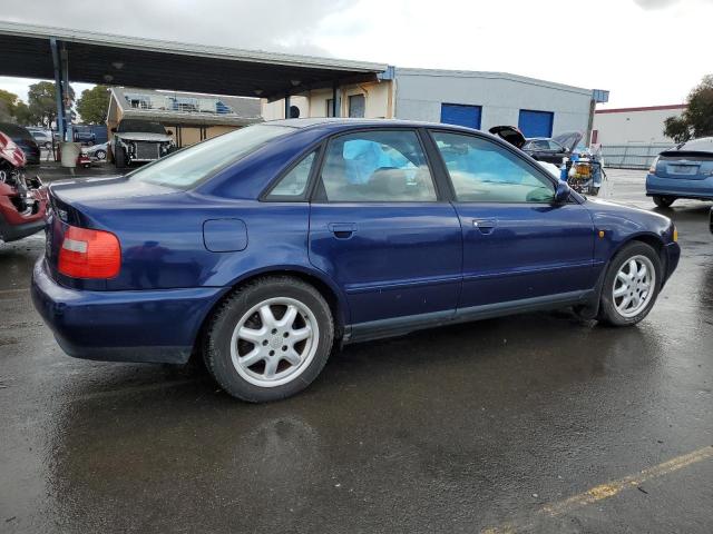 AUDI A4 1.8T QU 1998 blue sedan 4d gas WAUCB28D4WA257754 photo #4