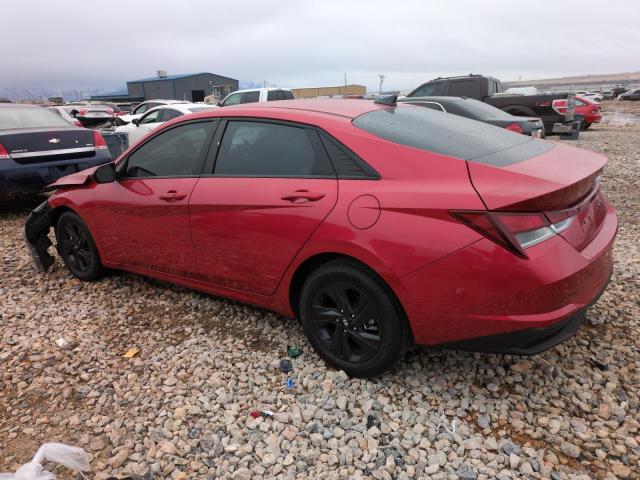 HYUNDAI ELANTRA SE 2021 red  gas 5NPLS4AG2MH035917 photo #3