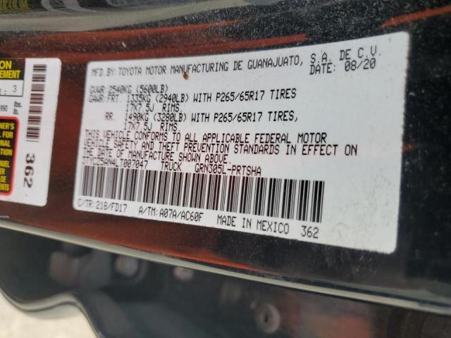 2020 TOYOTA TACOMA DOU - 3TYCZ5AN4LT007047