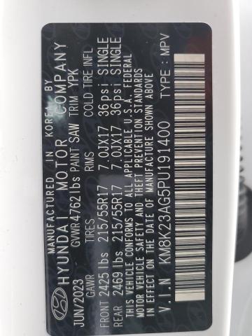 2023 HYUNDAI KONA SE KM8K23AG5PU191400