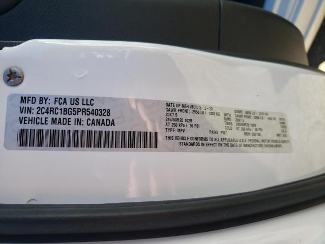 2023 CHRYSLER PACIFICA T - 2C4RC1BG5PR540328