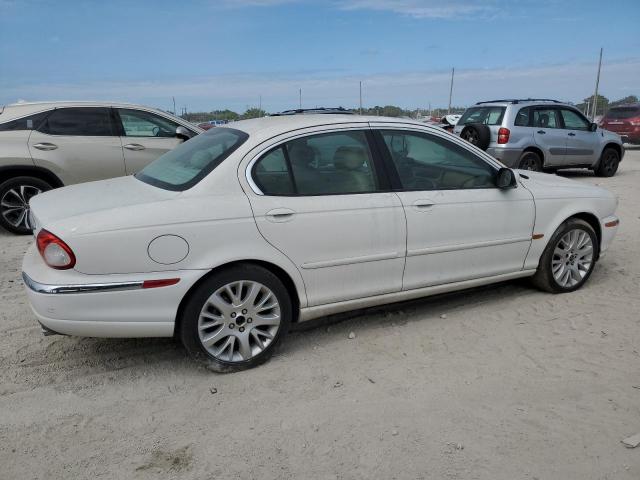 JAGUAR X-TYPE 3.0 2003 white sedan 4d gas SAJEA51C33WD03434 photo #4