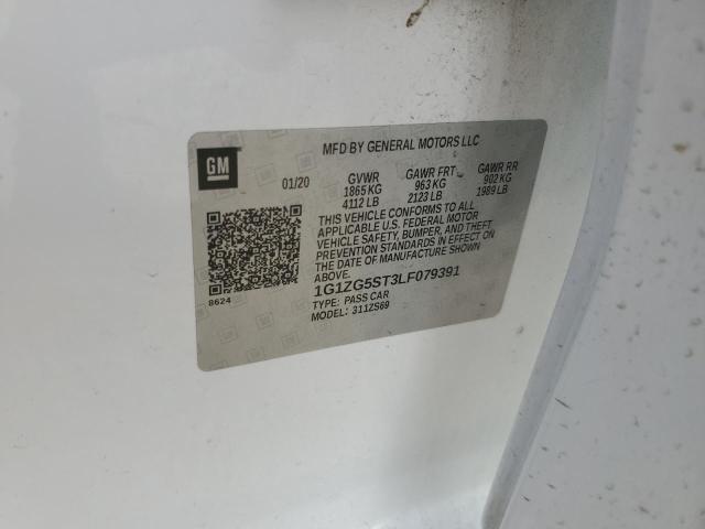 2020 CHEVROLET MALIBU RS - 1G1ZG5ST3LF079391