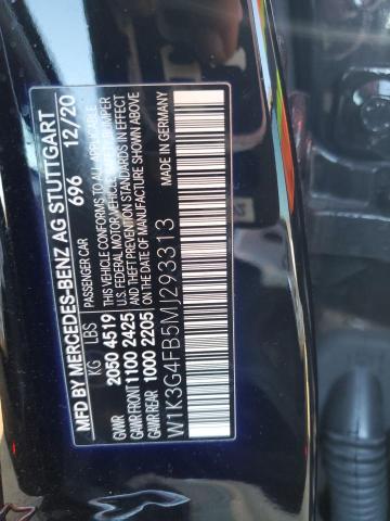 2021 MERCEDES-BENZ A 220 4MAT W1K3G4FB5MJ293313