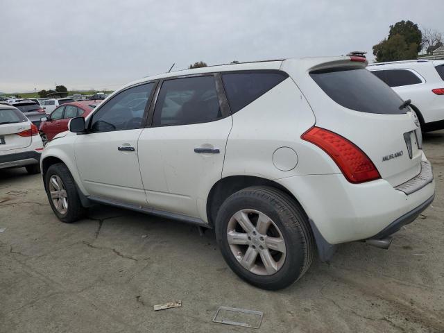 NISSAN MURANO SL 2006 white  gas JN8AZ08T96W404563 photo #3