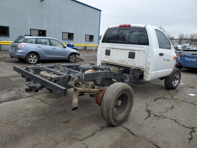 DODGE RAM 2500 S 2007 white pickup diesel 3D7KS26A57G808824 photo #4