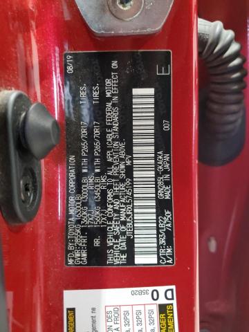 2020 TOYOTA 4RUNNER SR - JTEBU5JRXL5745199