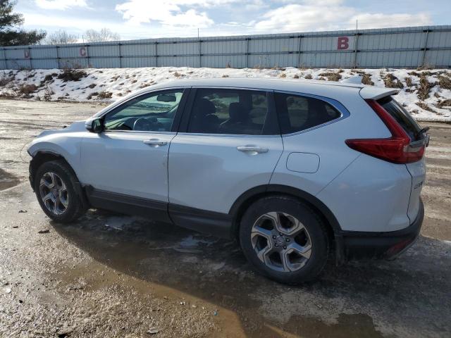 HONDA CR-V EXL 2019 white  gas 5J6RW2H82KA021533 photo #3