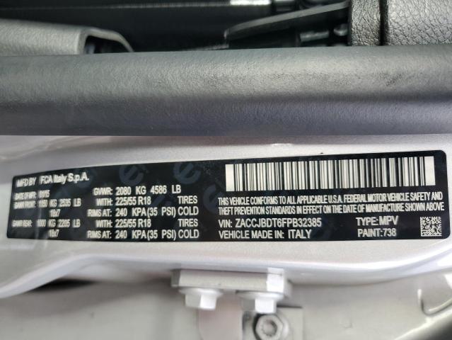 2015 JEEP RENEGADE L - ZACCJBDT6FPB32385