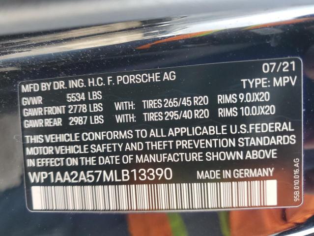 2021 PORSCHE MACAN - WP1AA2A57MLB13390