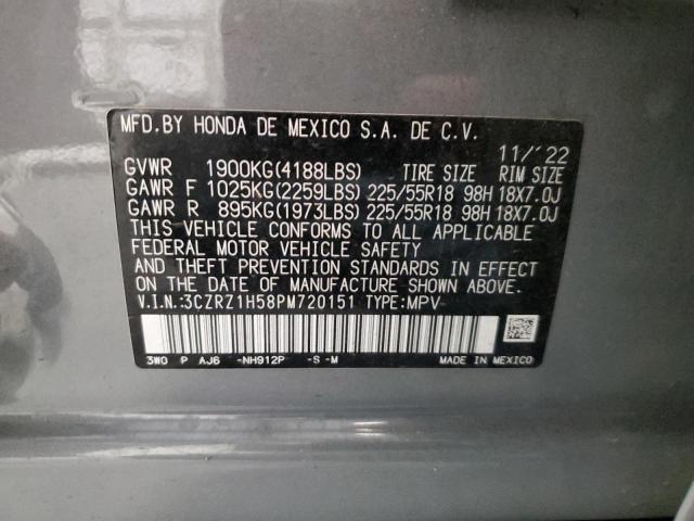 2023 HONDA HR-V SPORT - 3CZRZ1H58PM720151