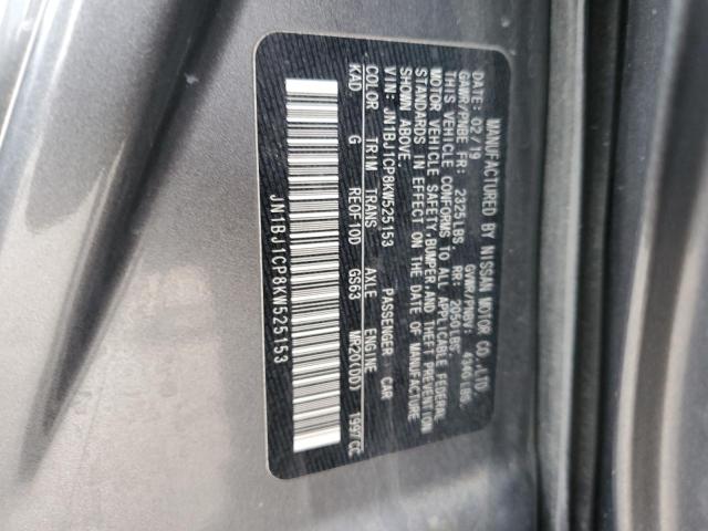 JN1BJ1CP8KW525153 2019 NISSAN ROGUE