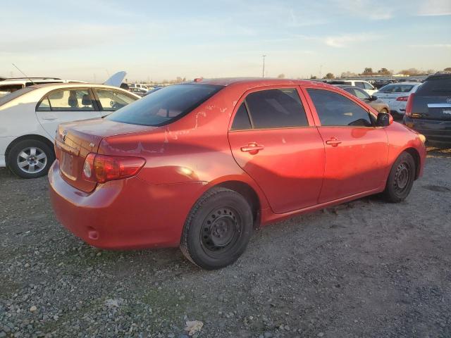 TOYOTA COROLLA BA 2009 red  gas JTDBL40E999064565 photo #4